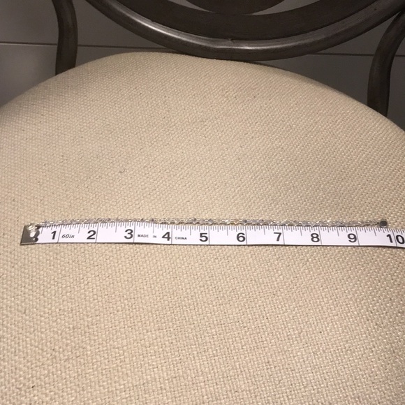 Beautiful clear crystal anklet - Picture 4 of 4